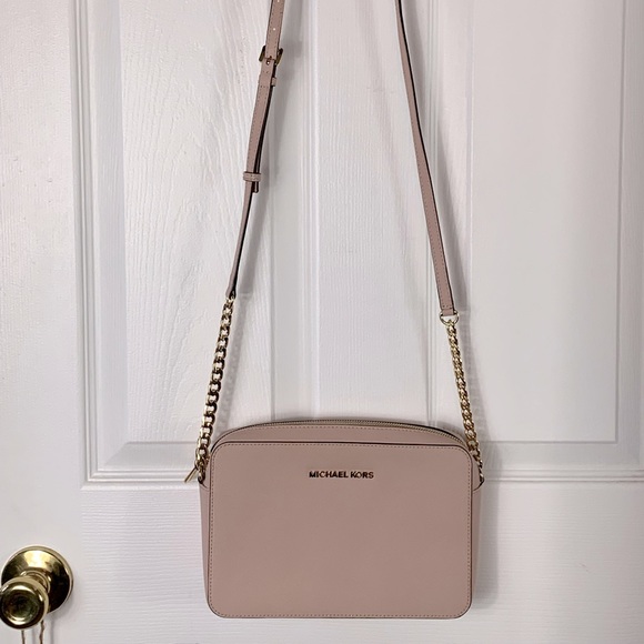 Michael Kors large Jetset crossbody pale pink - Picture 14 of 16